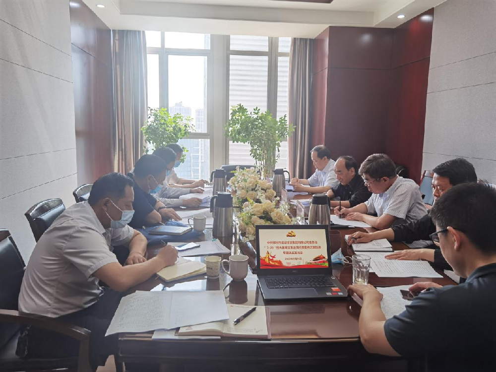 瓦力棋牌(中国)党委领导班子召开“7·20”特大暴雨灾害追责问责案件以案促改专题民主生活会